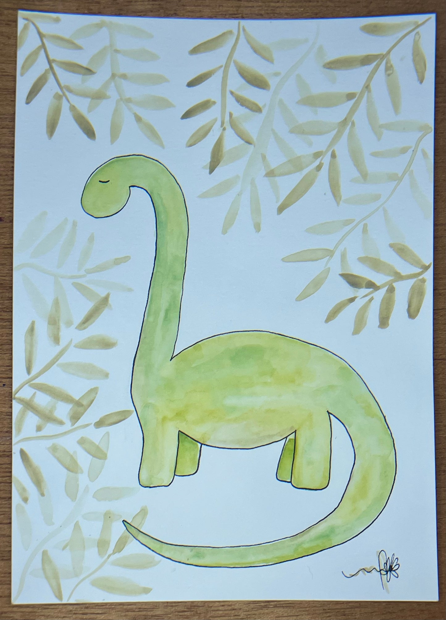 Dinosaur paisible