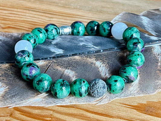 Zoisite avec Quartz