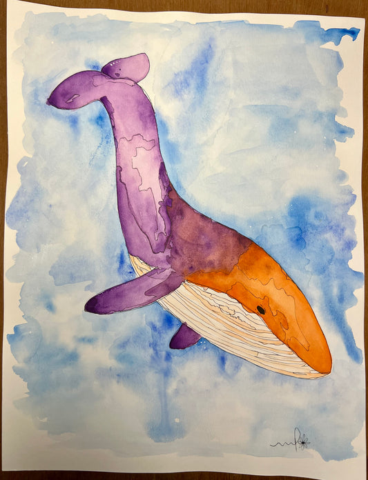 Moving Whale