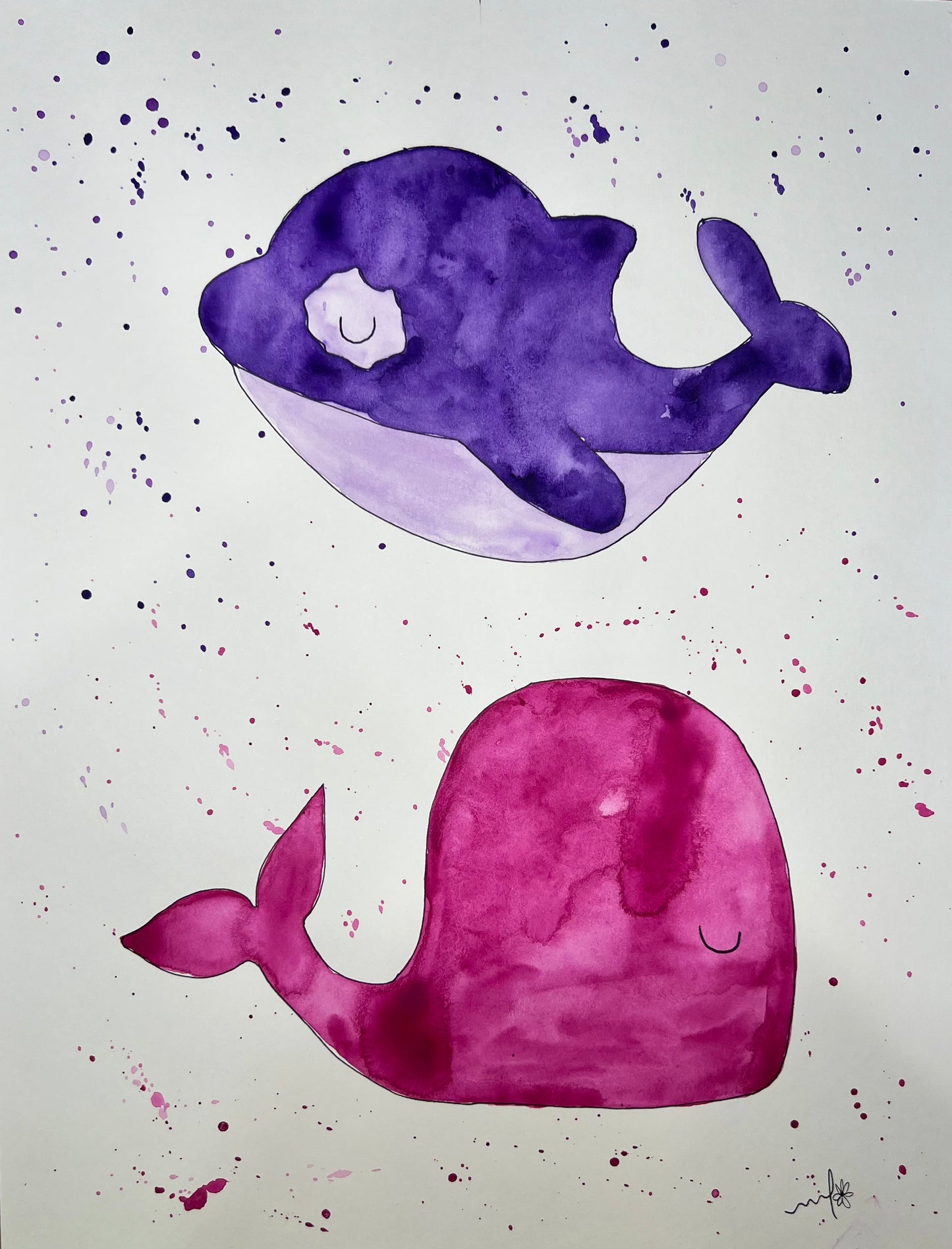 Baleines rêveuses