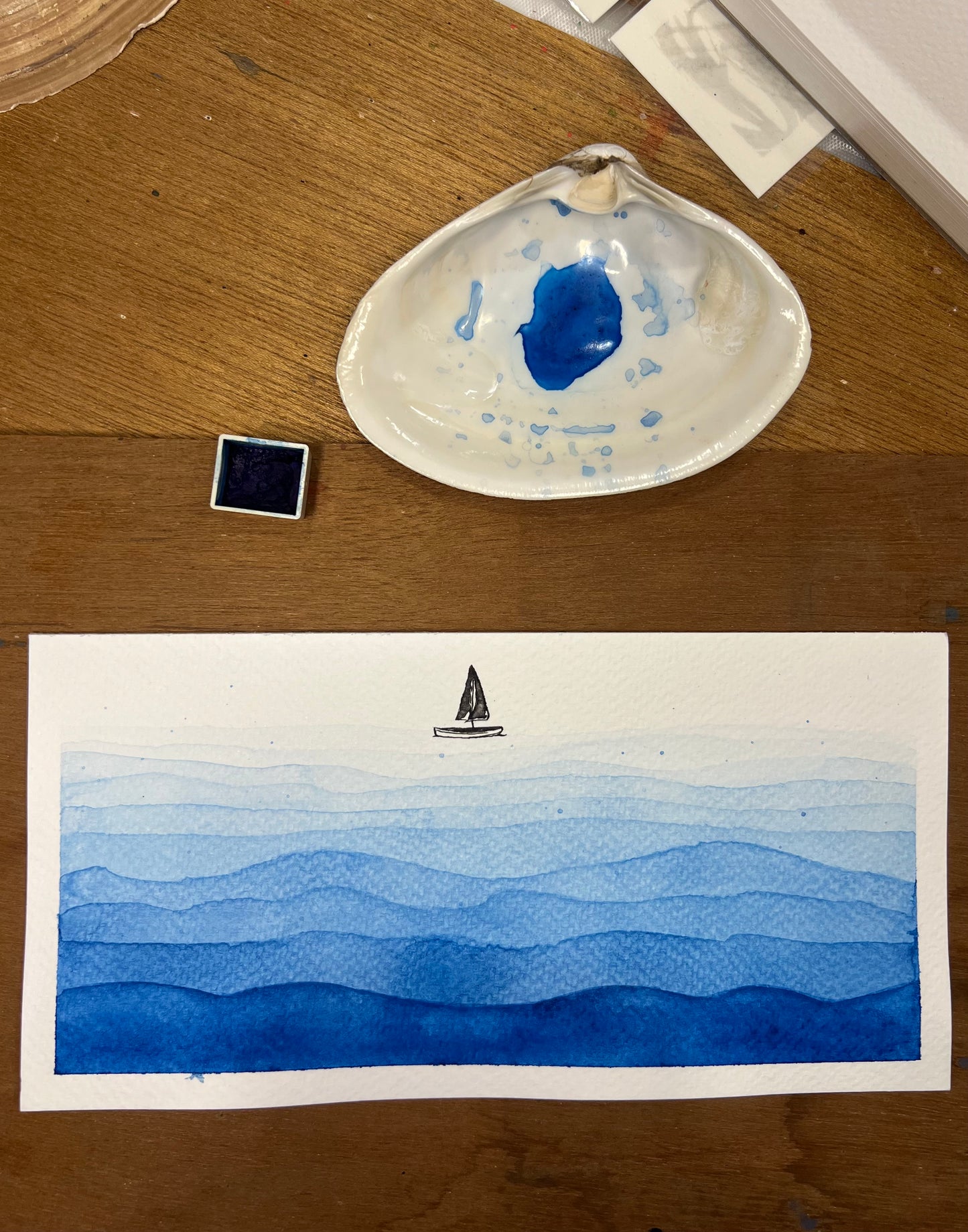 Solitude bleu