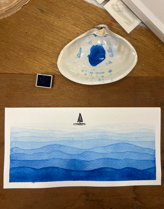 Solitude bleu